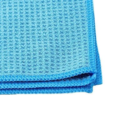 Polyester Microfiber Car Care Product 380 GSM Wafel weefsel droog handdoeken voor detail
