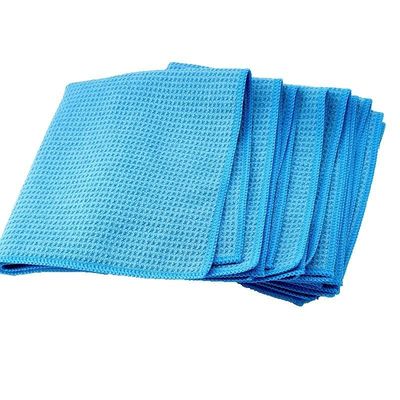 Polyester Microfiber Car Care Product 380 GSM Wafel weefsel droog handdoeken voor detail