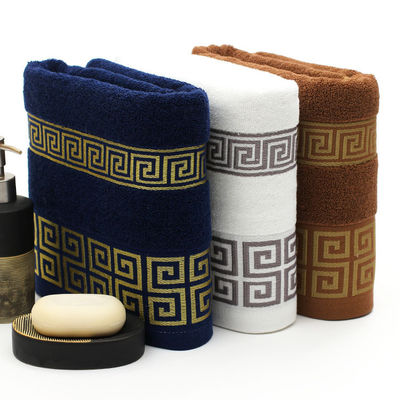 450 gm 100% katoen zacht lint vrij luxe doos cadeau badhanddoeken set voor thuis hotel spa