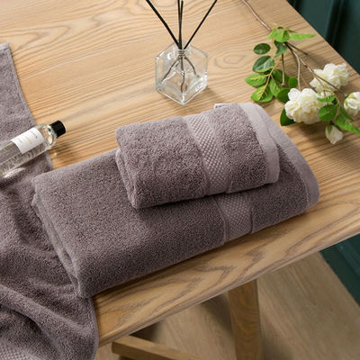 5 Star Hotel 100% Cotton Spa Face Hand Bath Towel Sets met Custom Logo en Solid Color