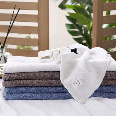 5 Star Hotel 100% Cotton Spa Face Hand Bath Towel Sets met Custom Logo en Solid Color