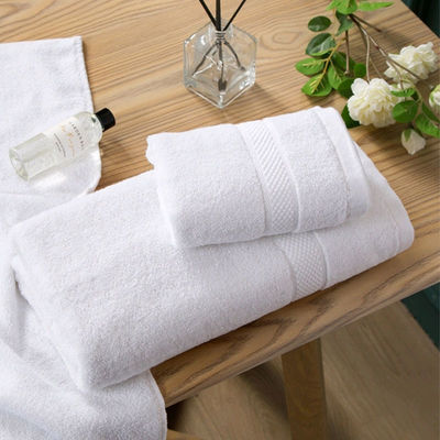 5 Star Hotel 100% Cotton Spa Face Hand Bath Towel Sets met Custom Logo en Solid Color
