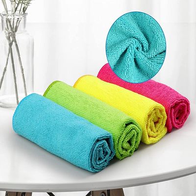 80% polyester 20% polyamide microfiber handdoek voor autoverwasser en keuken reiniging handdoeken