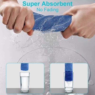 80% polyester 20% polyamide microfiber handdoek voor autoverwasser en keuken reiniging handdoeken