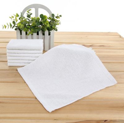 25*25cm Logo Witte Vliegtuig Katoenen Palet Handdoek Antipilling en Rimpel Vervagen Gemakkelijke verzorging