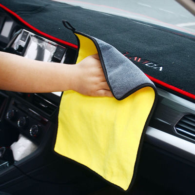 Dagelijkse niet-vervaagende microfiber handdoek voor het polijsten en schoonmaken van auto's