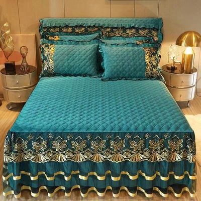 4 stukken platte lakens kussenschuur beddek luxe geborduurde beddengoed voor hotel