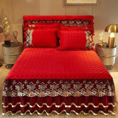 4 stukken platte lakens kussenschuur beddek luxe geborduurde beddengoed voor hotel