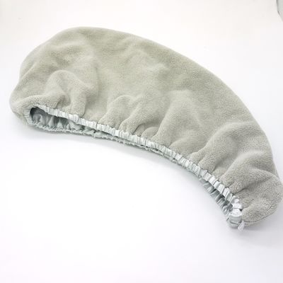 Gewone gekleurde dubbellagige vlekken zijde haar wrap handdoek voor professionele droogresultaten
