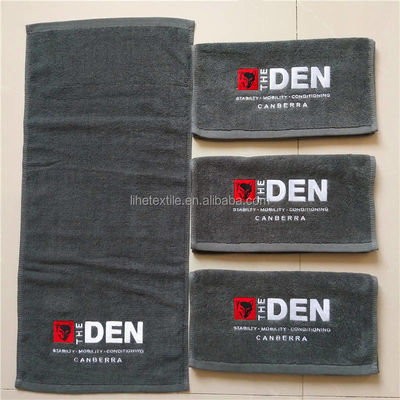 Custom Logo Microfiber Soft Sports Sweat Towels voor Fitness Workout in Monsters