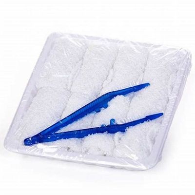 Katoenen handdoek voor wegwerp Lemon geurende warm en koud Restaurant nat handdoek