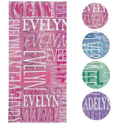 Zomer zwembad Essentials Op maat gedrukte zwembad strand handdoeken in zacht microfiber materiaal