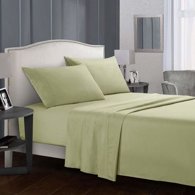 Rotary Screen Printing Soft Microfiber Stoffen Bedden Set 2pcs per set voor uw slaapkamer