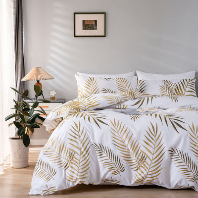 Druk 3 stukken beddengoed set voor king size bed dekbed set en ontwerper beddengoed