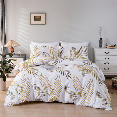 Druk 3 stukken beddengoed set voor king size bed dekbed set en ontwerper beddengoed