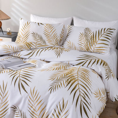 Druk 3 stukken beddengoed set voor king size bed dekbed set en ontwerper beddengoed