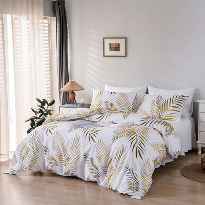 Druk 3 stukken beddengoed set voor king size bed dekbed set en ontwerper beddengoed