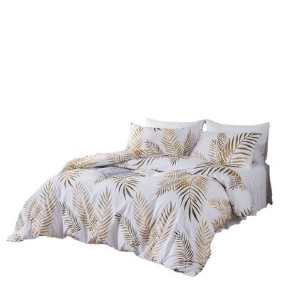 Druk 3 stukken beddengoed set voor king size bed dekbed set en ontwerper beddengoed