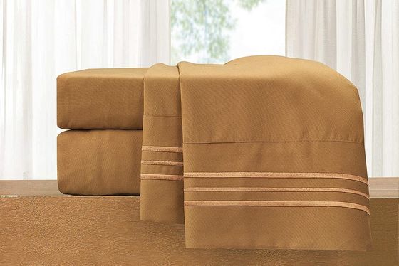 Microfiber-bedlakenset voor solide kleurbedden in Canada en Mexico