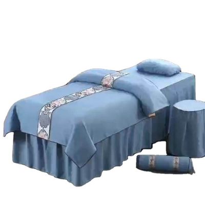 Moderne massage tafellakens Luxe spa-bedden van zuivere microfiber.