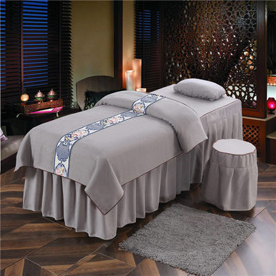 Moderne massage tafellakens Luxe spa-bedden van zuivere microfiber.