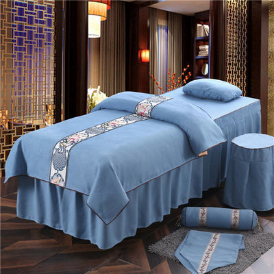 Moderne massage tafellakens Luxe spa-bedden van zuivere microfiber.