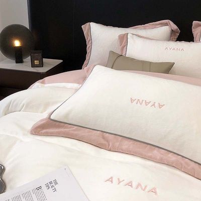 Ervaar ultieme comfort met king size dekbed sets luxe katoenen fluweel beddengoed
