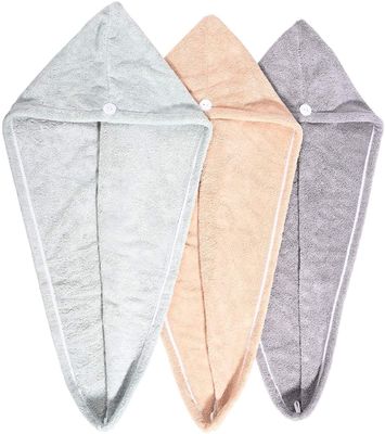 T/T Betalingstermijn BSCI Microfiber haar handdoek Wrap vrouwen Magic Rapid Hair Drying Handdoek