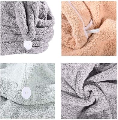 T/T Betalingstermijn BSCI Microfiber haar handdoek Wrap vrouwen Magic Rapid Hair Drying Handdoek