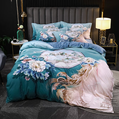 Modieus Gewassen Tencel Bed Sheets Sets Bed Linnen Set Eco-vriendelijk en zacht Hand Feel