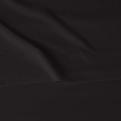 Wasbaar Super Soft Microfiber 4 Piece Bed Sheet Set met diepe zakken Queen Black Solid