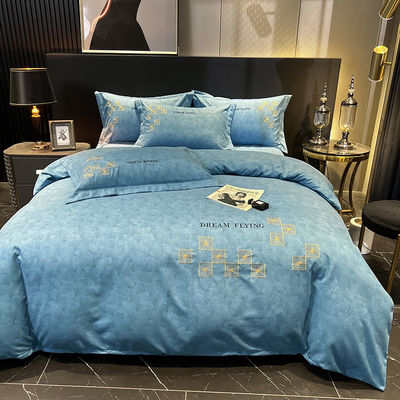 Luxe Home Textile Egyptische katoenen beddengoed sets met bijpassende gordijnen voor king size bed
