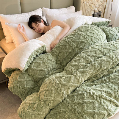 All-Season Home Textile Duvet Quilt Verdikte Warme Taffeta Winter Quilt met Comforter