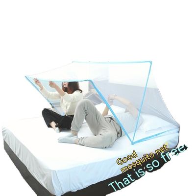 Zomervouwde muggenvetten tent voor volwassenen 100% polyester Draagbare pop-up slaapkamer patio
