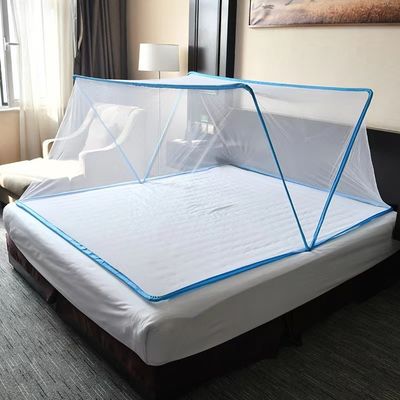 Zomervouwde muggenvetten tent voor volwassenen 100% polyester Draagbare pop-up slaapkamer patio