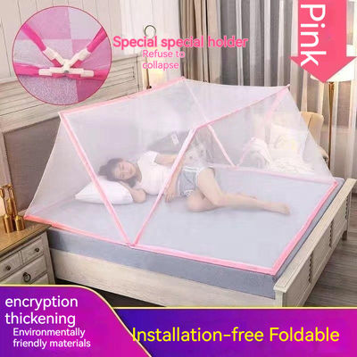 Zomervouwde muggenvetten tent voor volwassenen 100% polyester Draagbare pop-up slaapkamer patio