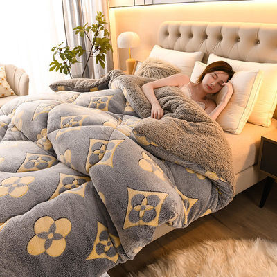 Hotelbed Meerdere kleuren Custom Quilt Comforter Polyester Blend Microfiber Quilt Queen Size