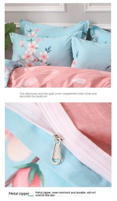 Gepersonaliseerde kleur luxe beddoek beddek voor 4pcs kwantiteit katoenen beddengoed set