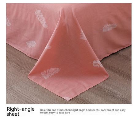 Gepersonaliseerde kleur luxe beddoek beddek voor 4pcs kwantiteit katoenen beddengoed set