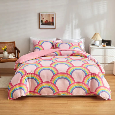 Witte bloemenbedden voor kinderen jongens meisjes Twin 2 pc's Glow in The Dark Duvet Cover