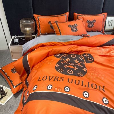 100% polyester trouwpakket met vier stukken bedden voor hotel en huis