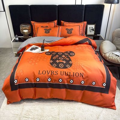 100% polyester trouwpakket met vier stukken bedden voor hotel en huis