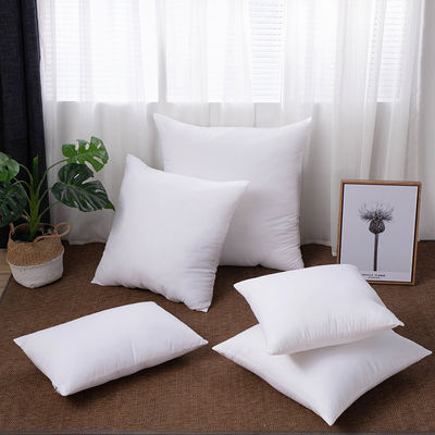 Custom logo geaccepteerd bloemenprinter bedden gooi voor hotel binnen decoratieve kussens